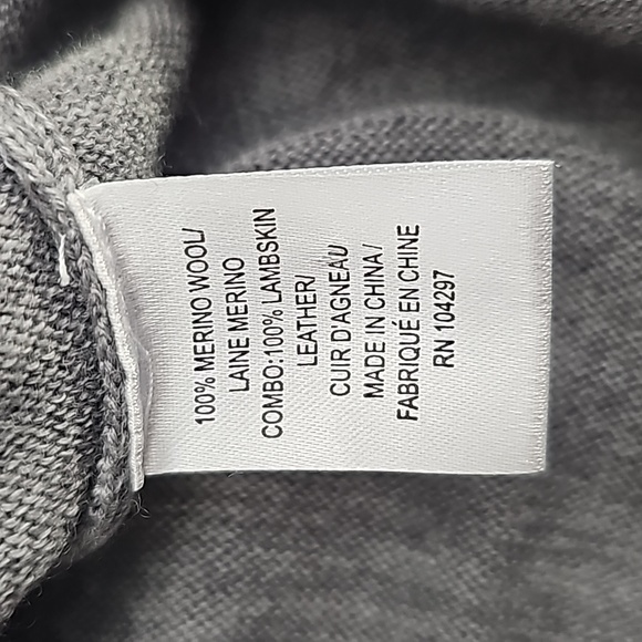 Milly gray sweater sz M - Picture 8 of 15